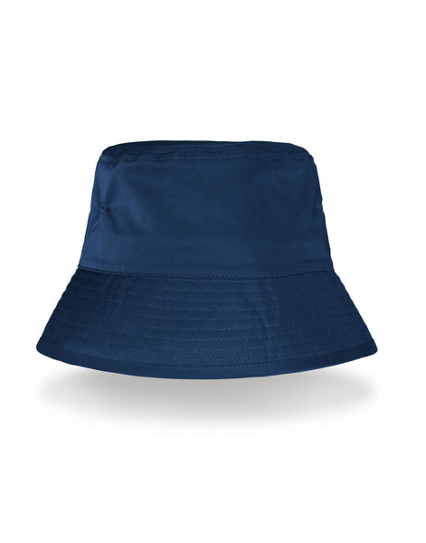 Recycled Bound Edged Bucket Hat - White / L/XL