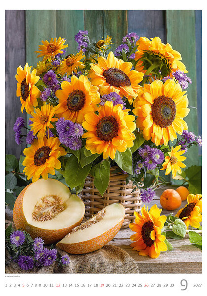 Calendar Magic Flowers