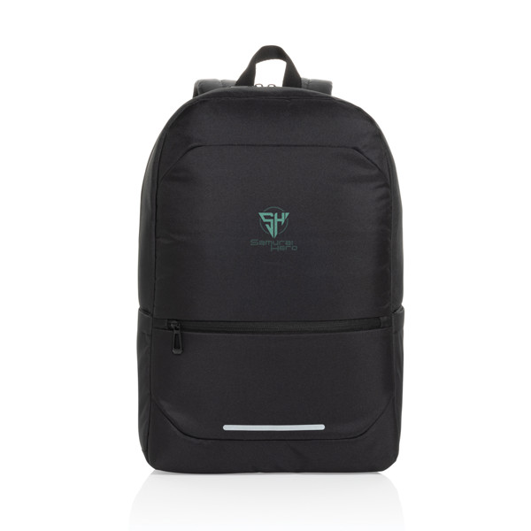 Sac à dos ordinateur 15,4" en rPET AWARE™ CityPack - Noir