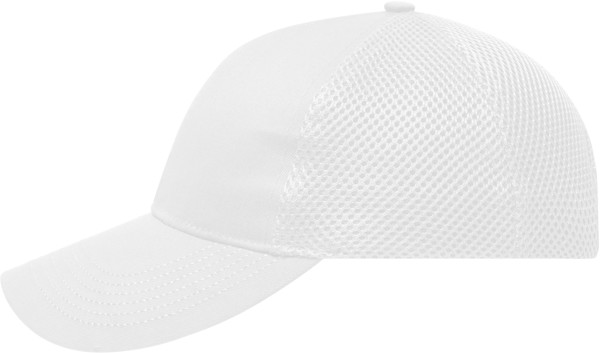 6 Panel Air Mesh Cap Daiber | MB 6216 - White / onesize
