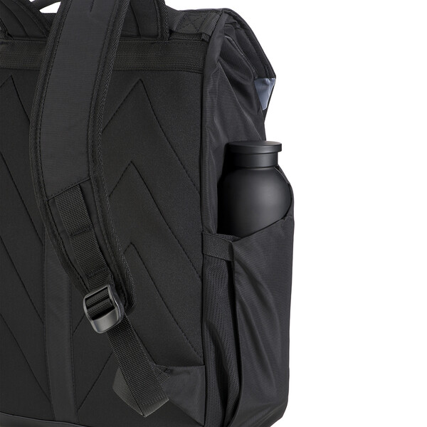 Laptop Backpack (15 Inch) In Water-Resistant 600D Pu With 210D Polyester Lining - Black