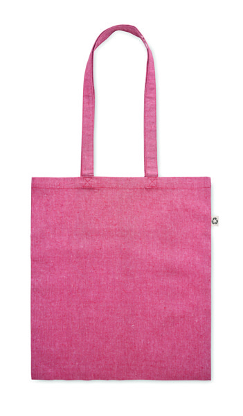 Saco de compras asas longas Abin - Vermelho