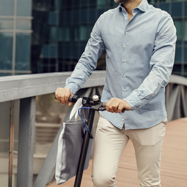 Besace Bio220g EUROBIZZ - GRIS