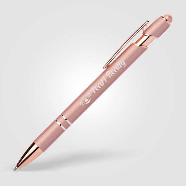 Prince Softy Rose Gold Metallic w/ Stylus - Rose Gold / Laser