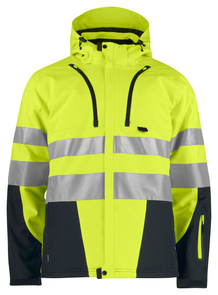 6420 Padded Jacket HV Yellow/Black S