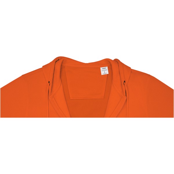 Sweat à capuche zippé Theron pour homme - Orange / 3XL