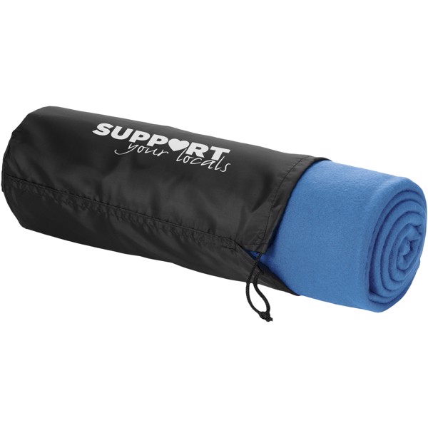 Deka a vak Huggy 150 x 120 cm - Procesní modrá