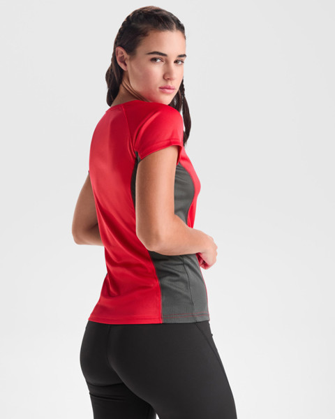 T-Shirt Shanghai Woman - WHITE/DARK LEAD / XL