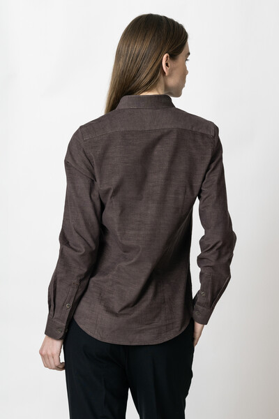 Indigo Bow 134 Woman Contemporary Brown 3XL