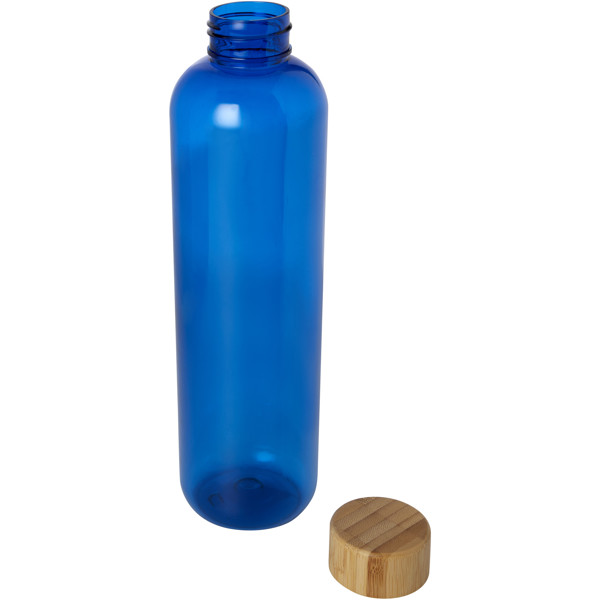 Ziggs 1000 ml recycled plastic water bottle - Blue