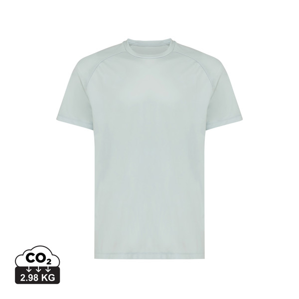 Iqoniq Tikal recycled polyester quick dry sport t-shirt - Iceberg Green / XXXL