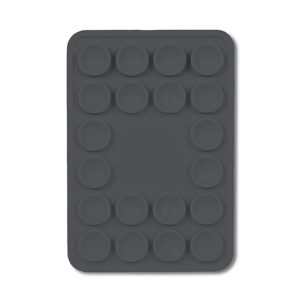 Selfie suction adhesive phone case - Cool Grey 11 C