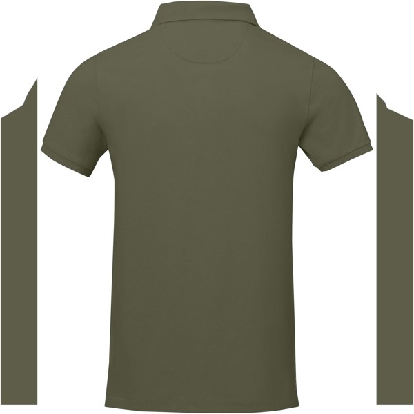 Polo de manga curta para homem de 200 g/m² Calgary - Verde floresta / S