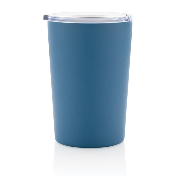 RCS Recycled stainless steel modern vacuum mug with lid - Blue