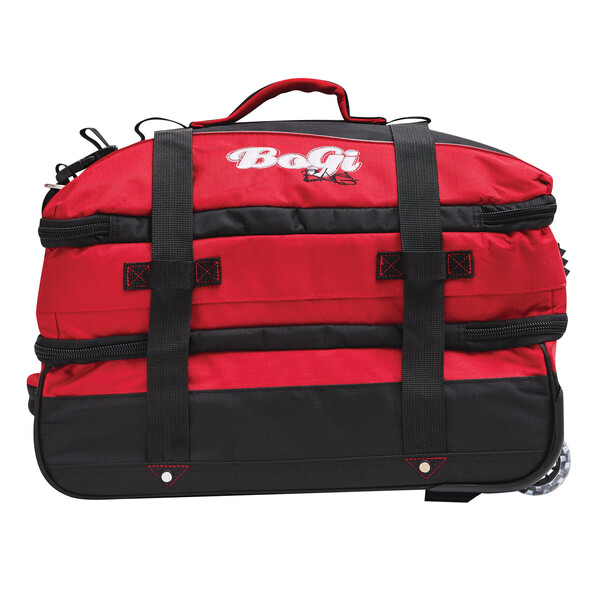 Trolley travel bag BoGi S BOGI S - black / red