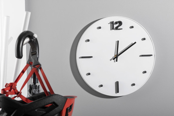 Wall clock TECHNO