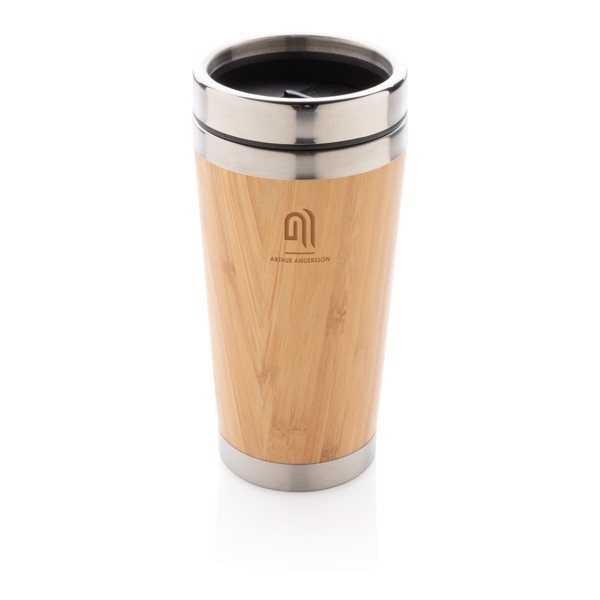 Xd Collection bamboo tumbler, 450 ml