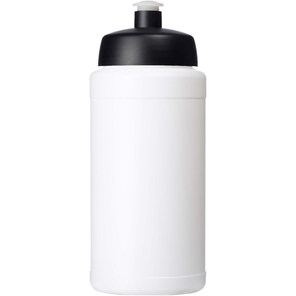 Športová fľaša Baseline Rise 500 ml - Biela / Jednofarebná čierna