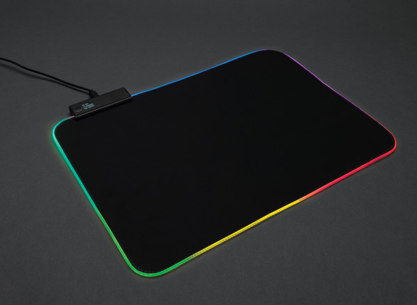 Gaming Hero mousepad RGB lighting, 361x263 mm