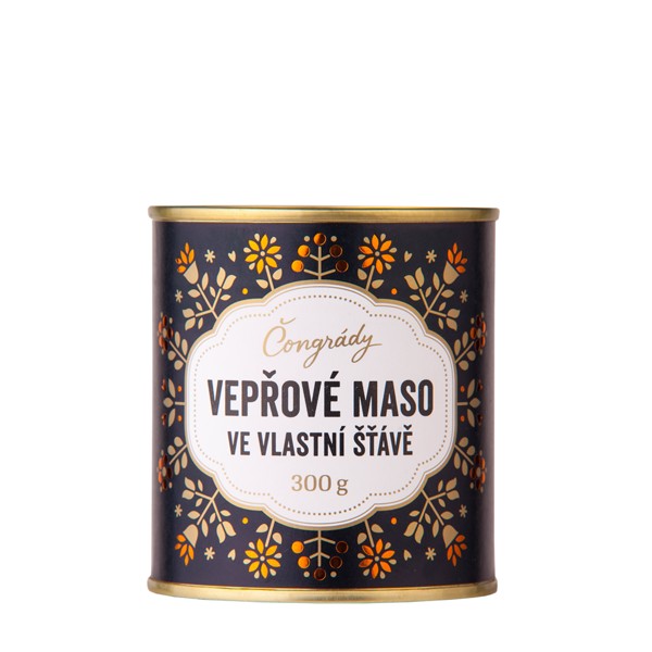 Bravčové mäso vo vlastnej šťave
