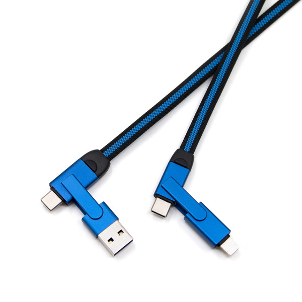 Fast charging cable 6 in 1 UC056 - SILVER