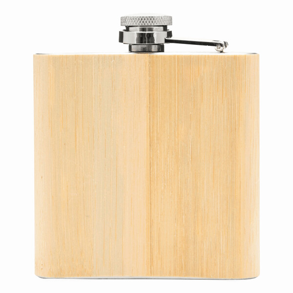 Hip Flask Bamboo Style