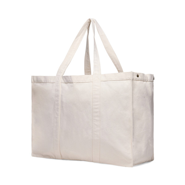 Maxi tote bag VINGA Hilo z recykl. canvas AWARE™ - Off White