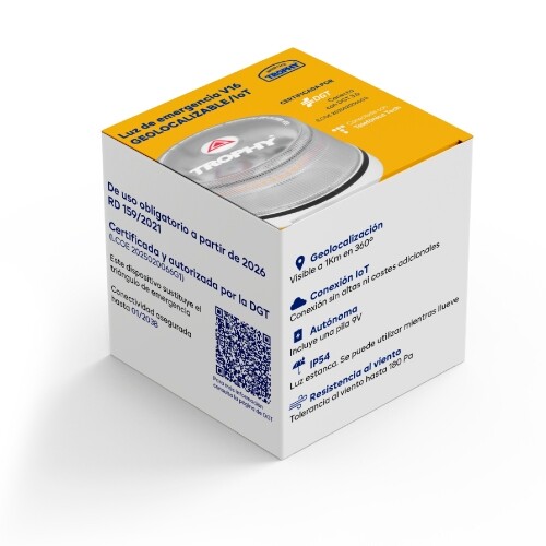 APPROVED V16 GEOLOCATED EMERGENCY LIGHT