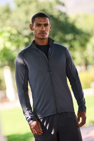 Core Stretch Full Zip Midlayer - Black / 3XL