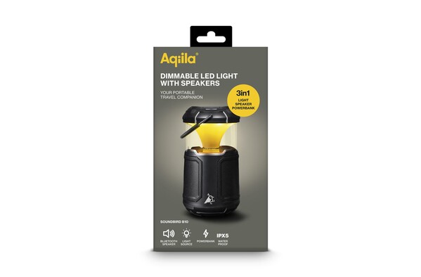 Aqiila Soundbird B10 Bluetooth Speaker with Light and Powerbank