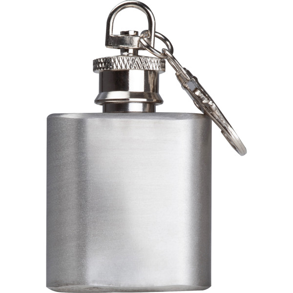 SARAH Mini flaska kulcstartó, 30 ml - Silvergrey