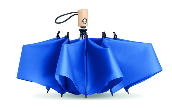 23 inch 190T RPET umbrella Leeds - Royal Blue