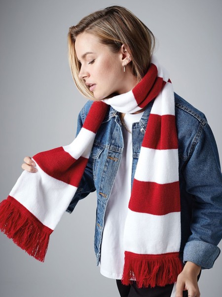 Stadium Scarf - Black / White