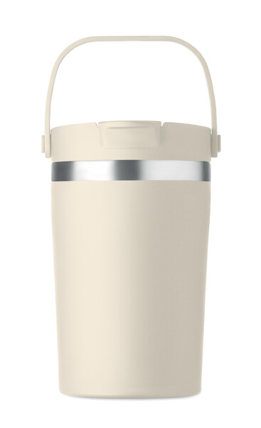 Dvojstenný pohár 350 ml Cozycup - Béžová
