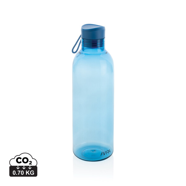 Bouteille 1L en rPET RCS Avira Atik - Bleu