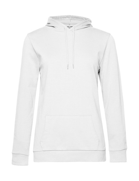 #Hoodie / Women French Terry - White / XL