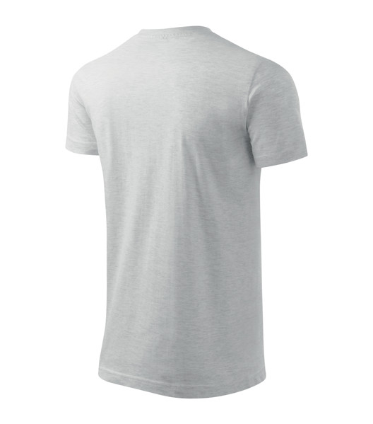 Tričko Pánské Malfini® Basic - Světle Šedý Melír / M