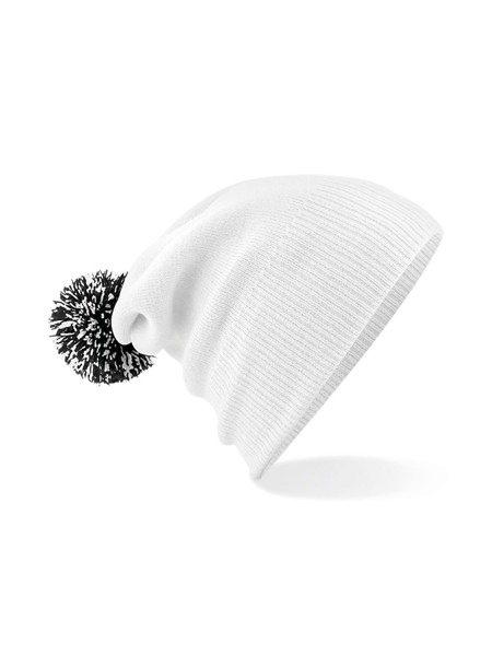 Snowstar Beanie - White / Black