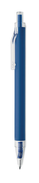 Stylo bille aluminium recyclé Nosta - Bleu