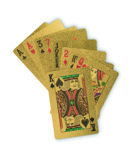 Waterproof playing cards As