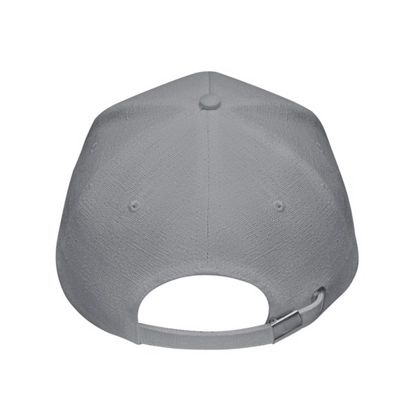 Hemp baseball cap 370 gr/m² Naima Cap - Grey