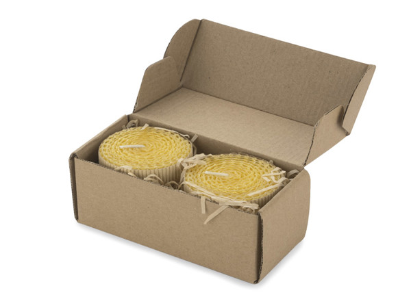 Beeswax candle set HANNI