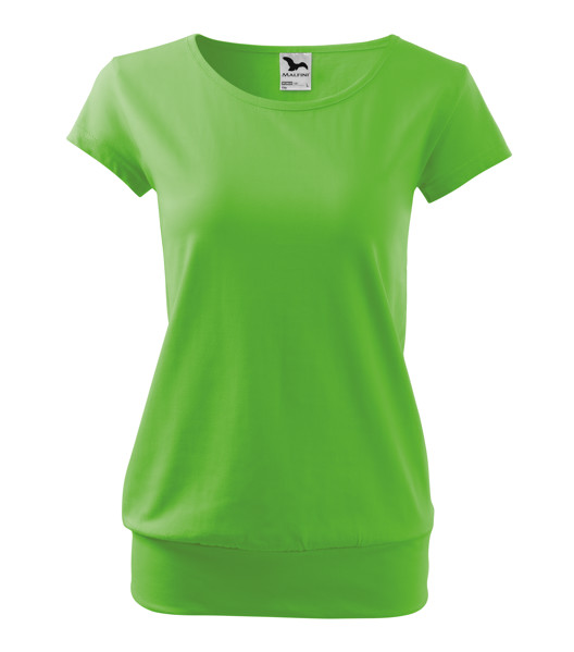 Tričko Dámske Malfini® City - Green Apple / 2XL