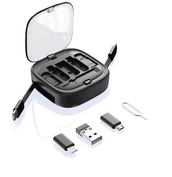 4-in-1 Fast Charging and Data Kit with Stand UC070 - WHITE