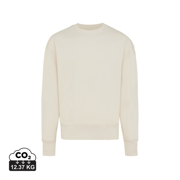 Unisex mikina IQONIQ Kruger z bavlny 340 g/m² - Natural Raw / 2XL