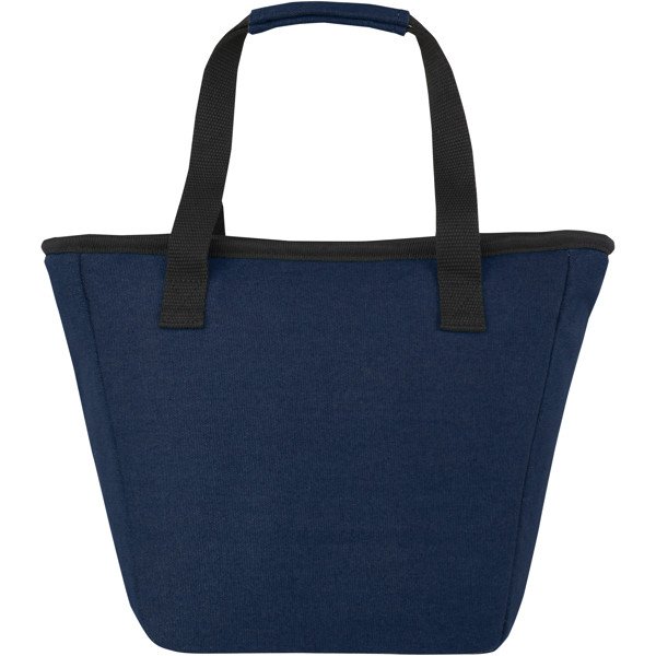 Sac-repas isotherme Joey de 6 L en toile recyclée GRS pour 9 canettes - Marine