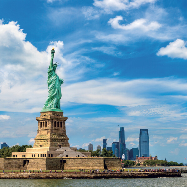 Notique Poznámkový Kalendář New York 2027, 30 x 30 cm - Východní