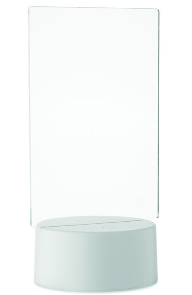 Light-up LED memo board Ledmemo