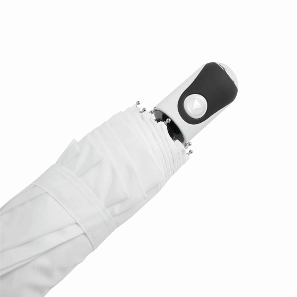 Automatic pocket umbrella, 96 cm diameter - White