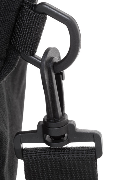 Recycled Canvas Travel Bag Rebyss Travel - Black